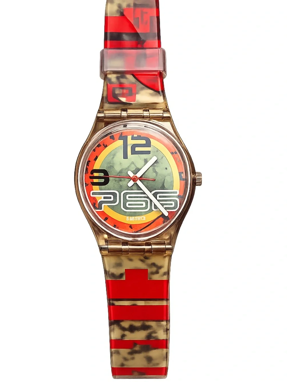 Swatch Wristory GK201 The Club 1995 Vintage Watch Multi-Color Swiss Made NIB